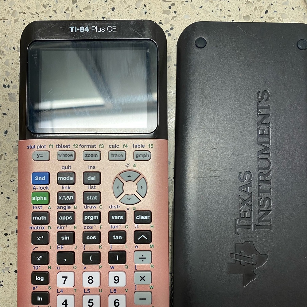 TSI-84 calculator. Rose Gold
